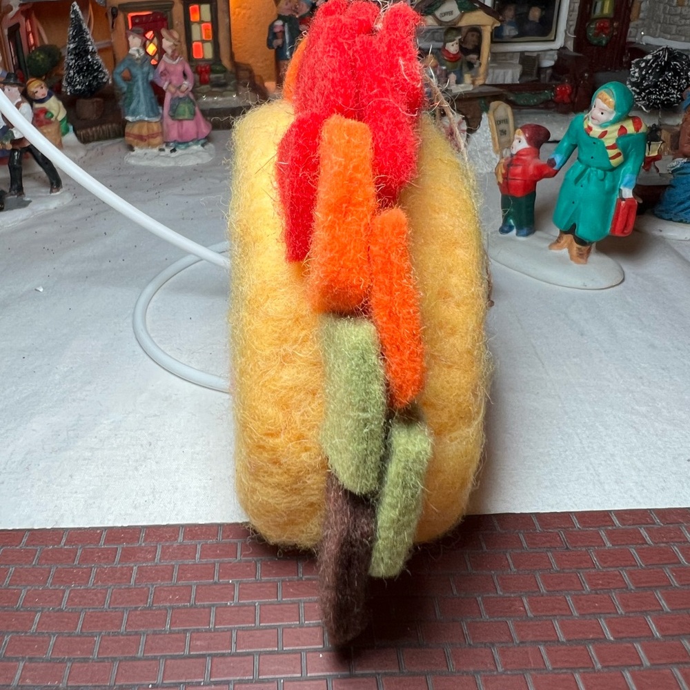 Happy Taco Felt Ornament Fun Novelty Mexican Food Taco Tuesday - Picture 8 of 9
